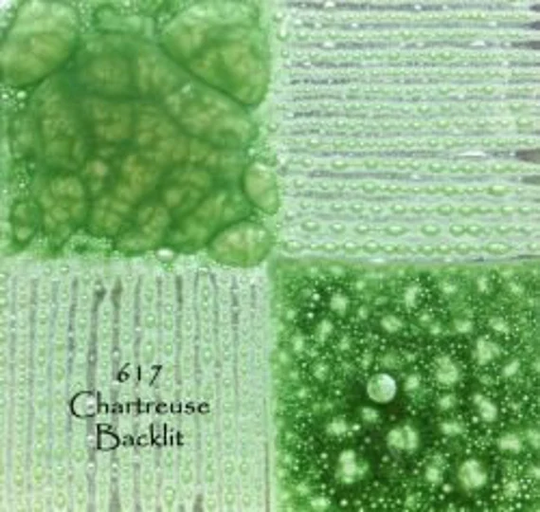Chartreuse Ugc Artisan Color 617, 1 Ounce Jar, Must Be Kiln Fired, Makes Bubbles New Color