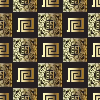 Yoherlin Modern Greek Geometrical Abstract 10' L x 24" W Peel and Stick Wallpaper Roll