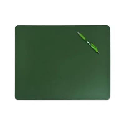 Gray Leatherette Conference Desk Pad