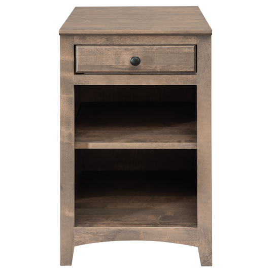 Coder Crossing Solid Wood Open Cabinet
