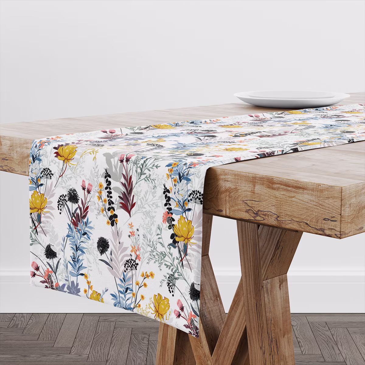 Table Runner Floral Seasonal | Unique Design Decor High Quality Textile & Print Made in Eu