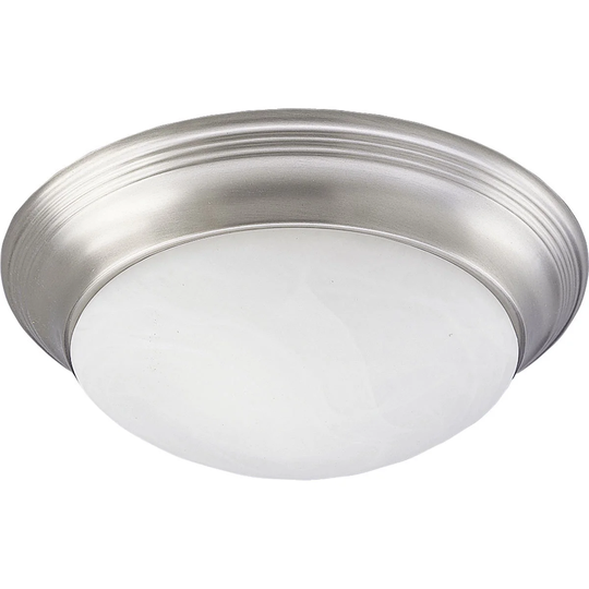 Progress Lighting Silvertone 2-light Semi-flush Mount Fixture - N/A