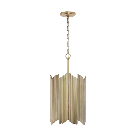 Xavier 6-light Aged Brass Pendant