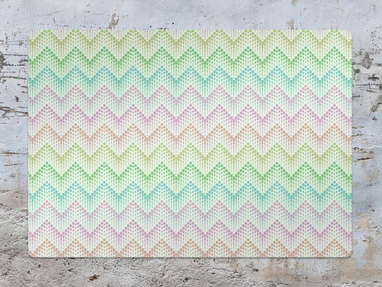 Herringbone Chair Mat, Purple Splat Green Vinyl Floor Multicolor Protective Office Decor, Flooring, Kids Room Rug