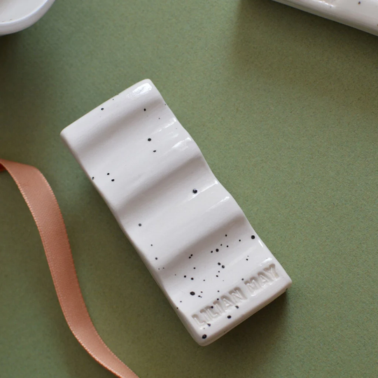 Handmade Ceramic Brush Rest