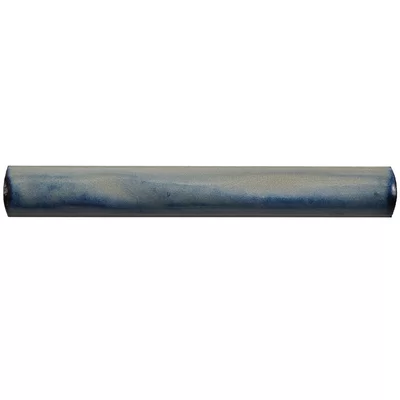 Antic Special 6" x 0.75" Glossy Ceramic Pencil Liner Tile Trim in Gray