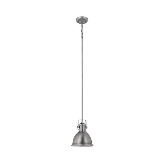 Transitional 1-light Antique Nickel Pendant - Antique Nickel