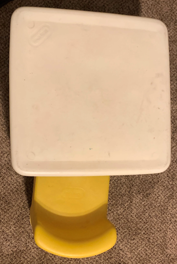 Little Tikes Child Size Activity Table With 1 Yellow Chunky Chair Clean Free Shipping