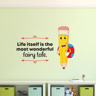 Pencil Wonderful Fairy Tale Vinyl Wall Decal