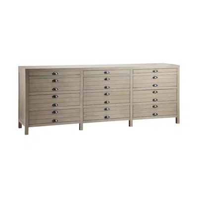 91" Wide 9 Drawer Sideboard