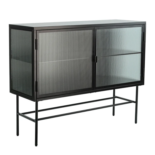 Modern Sideboard Storage Cabinet with Detachable Wide Shelves