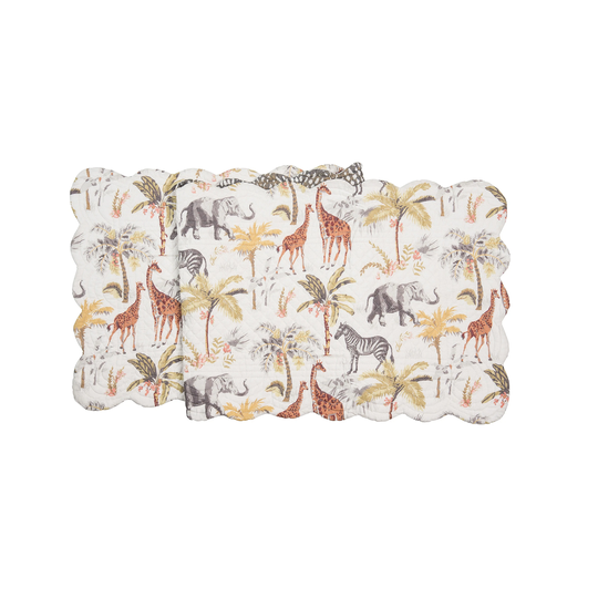14" x 51" Nico Safari Table Runner - Orange