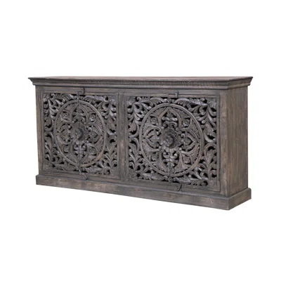 Rheyn 71" Wide Mango Solid Wood Sideboard