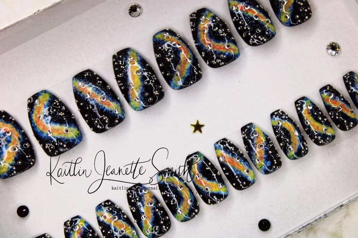 Out Of This World Press On Gel Nails