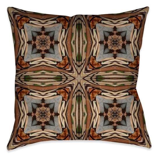 Laural Home Bamboo Nodes Indoor Throw Pillow