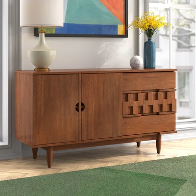 55.12'' Wide 3 Drawer Sideboard
