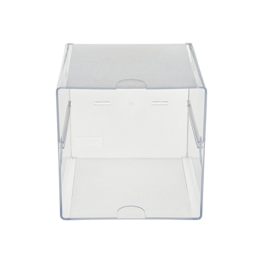 Deflect-O Cube 1 Compartment Stackable Plastic Compartment Storage - 6" x 6" x 6"
