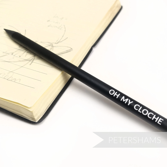 Oh My Cloche 100% Recycled & Sustainable Pencils For Sketching Gifts