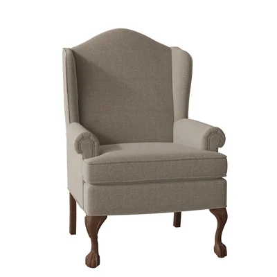 Vaughn 30.5" Wide Slipcovered Wingback Chair