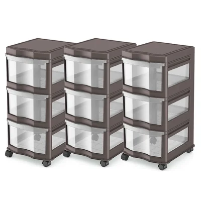 Nita 3 Drawer Storage Chest