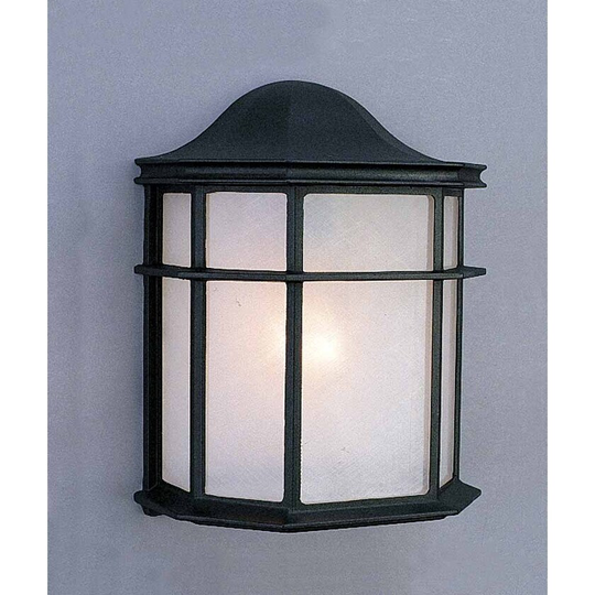 Volume Lighting 1 Light 10" Height Outdoor Wall Sconce with White