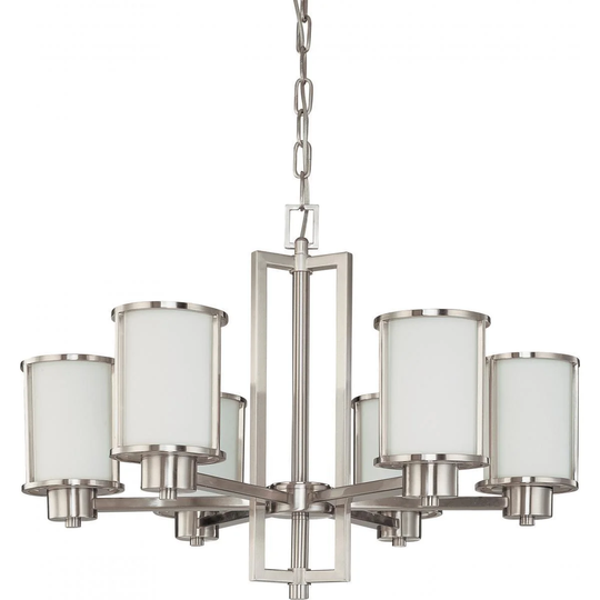 Odeon 6 Light Chandelier Up/Dn