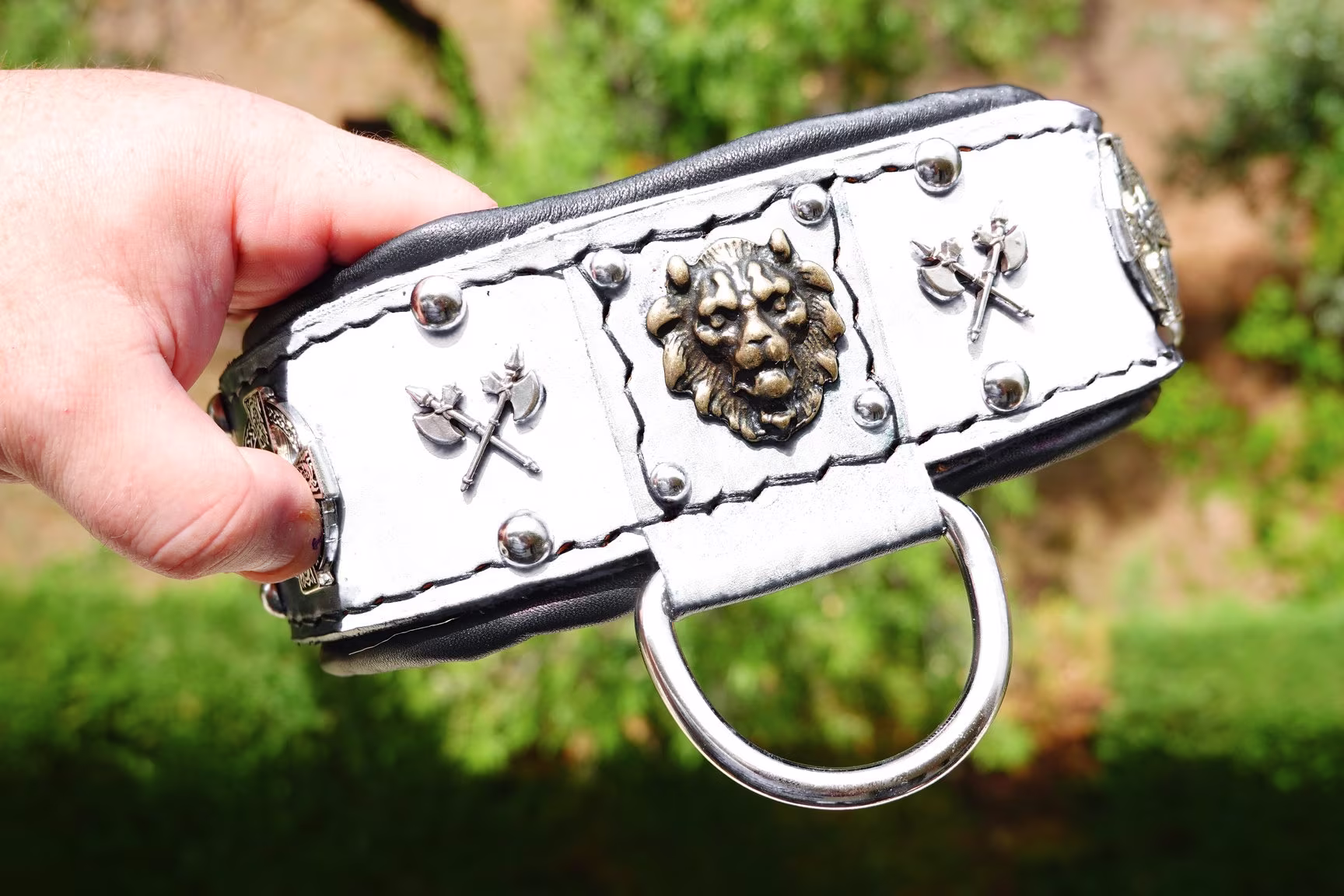 Padded Leather Cane Corso Collar, Bullmastiff Handmade Dog Collars Leatherforpets Gear