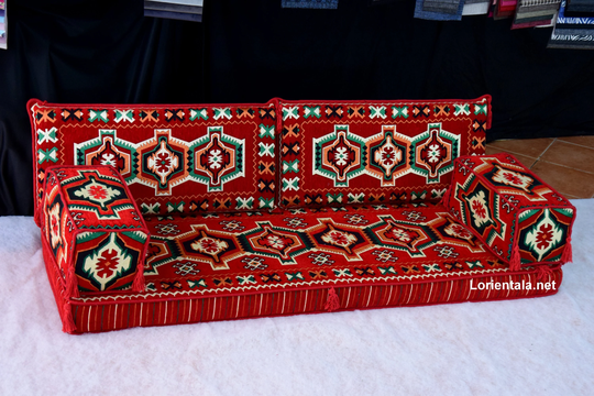Luxury Traditional Floor Sofa Turkish Home Decor Oriental Cushions Seating Bed Moroccan Palette Furniture Bench Pads Couch Covers Pillows