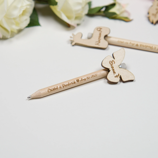 Baby Shower Favors, Mini Pencils, Pencil Save The Dates, Gift, Invitation, Wedding Favors For Guests in Bulk