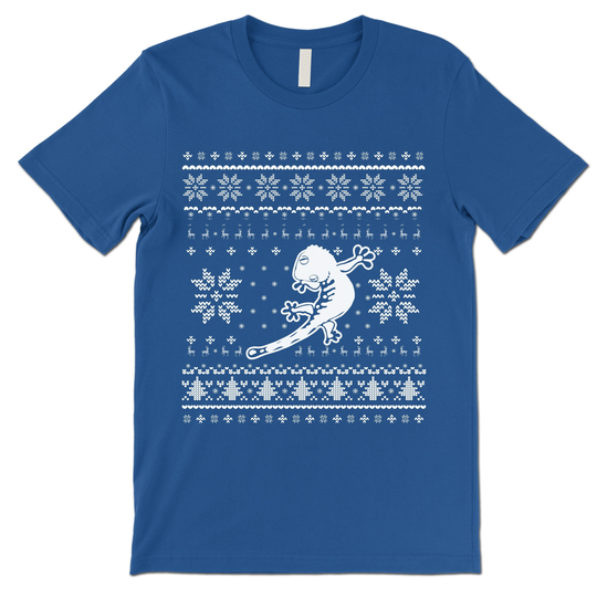 Crested Gecko Christmas Shirt. Pet Ugly Xmas T Shirts
