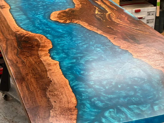 Custom Australian Beefwood River Table