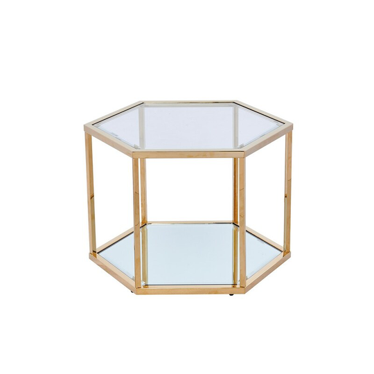 Best Master Furniture Modular Geometry Glass Coffee Table (2 Colors)