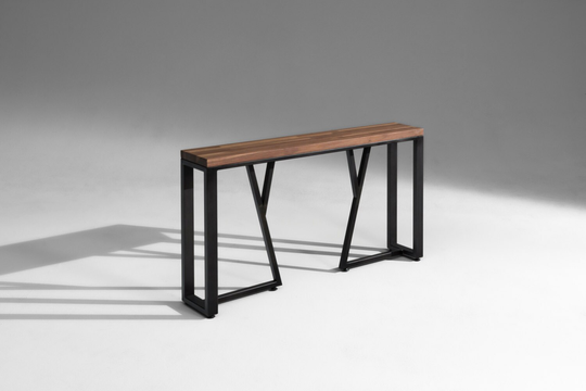 Media Console, Industrial Console Table, Linwood