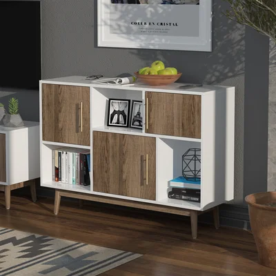 Contemporary Asymmetric Sideboard