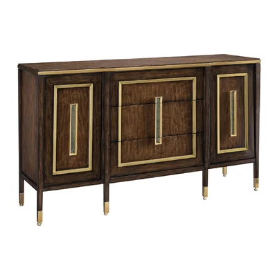 Lyric 68" Wide Mahogany Solid Wood Sideboard
