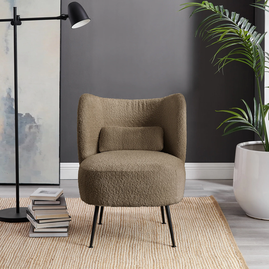 Minimore 24" Bibi Mid-Century Modern Style Accent Chair