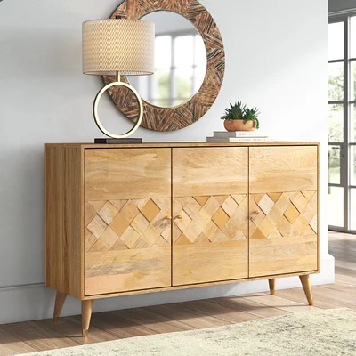 Ivan 56" Wide Mango Wood Sideboard