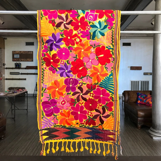 Embroidered Table Runner