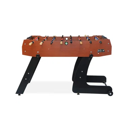 KICK Monarch 48" Brown Folding Foosball Table Brown