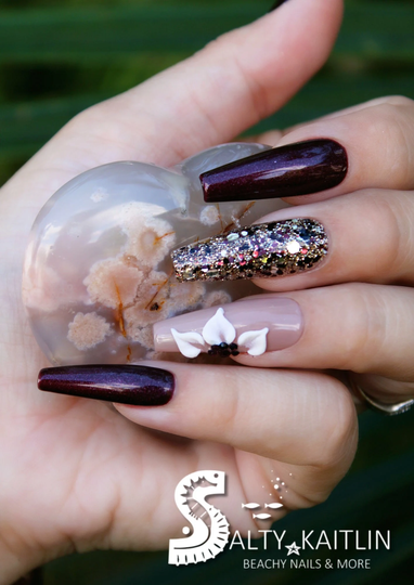 Fall in Love Gel Press On Nails