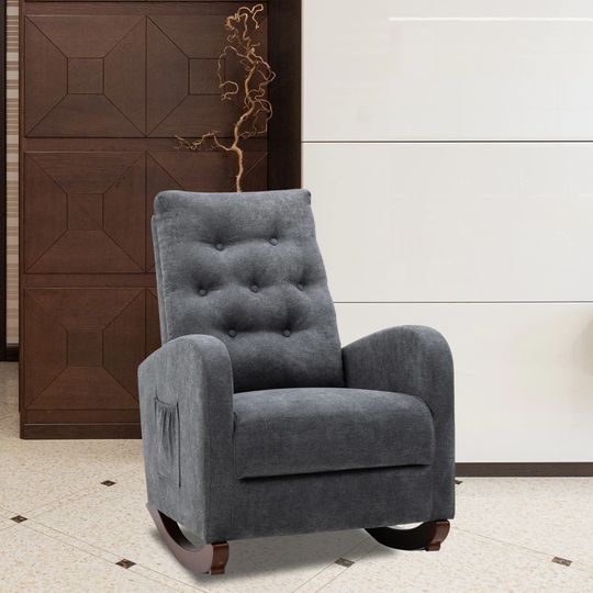 Rocking Chair Nursery Chair Modern Armchair