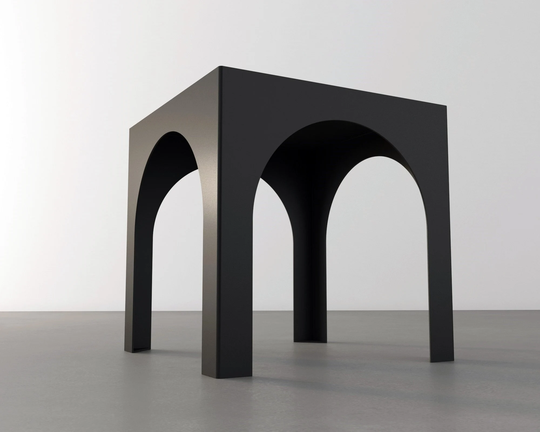 Cube Metal Nesting & Coffee Table | Arch Styled Metal Side Unique Furniture Kemer 16