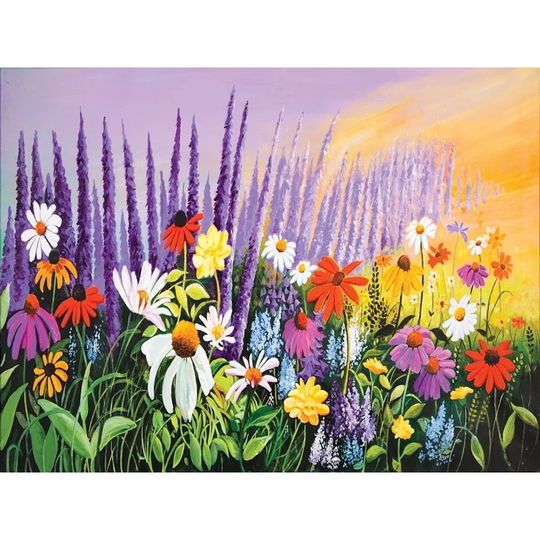 CANVAS Garden of Color IIby Elizabeth Stacke