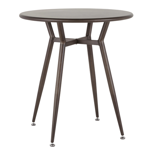 Carbon Loft Barton Industrial Round Dinette Table