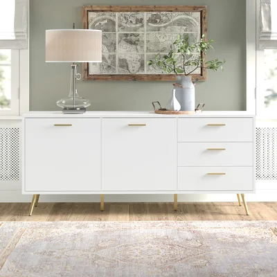 Racette 69" Wide 3 Drawer Sideboard