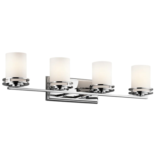Kichler Lighting Hendrik Collection 4-light Chrome Bath/Vanity Light