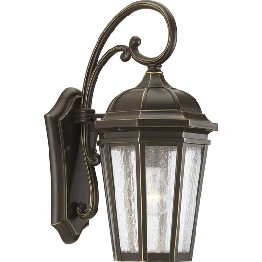 Progress Lighting Verdae Bronze Aluminum One-light Medium Wall Lantern