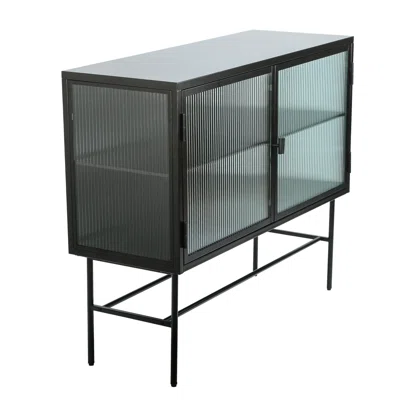 Modern Sideboard Storage Cabinet With Detachable Wide Shelves