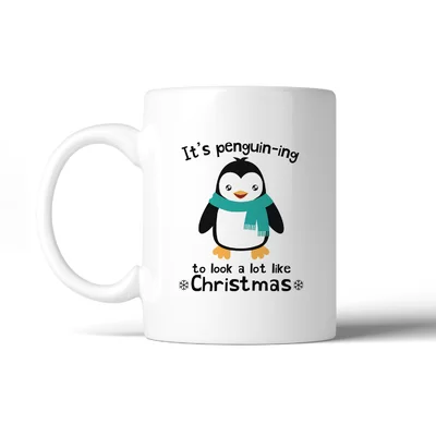 Mcelfresh It's Penguin-ing to Look a Lot Like Christmas Coffee Mug