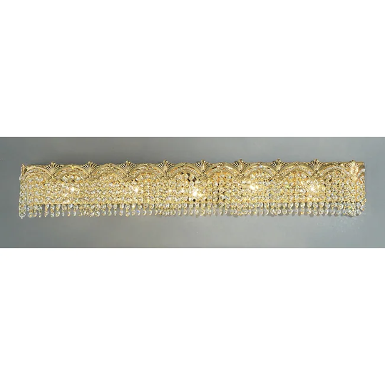 Classic Lighting 6.5" Crystal 5 Light Vanity from the Regency II